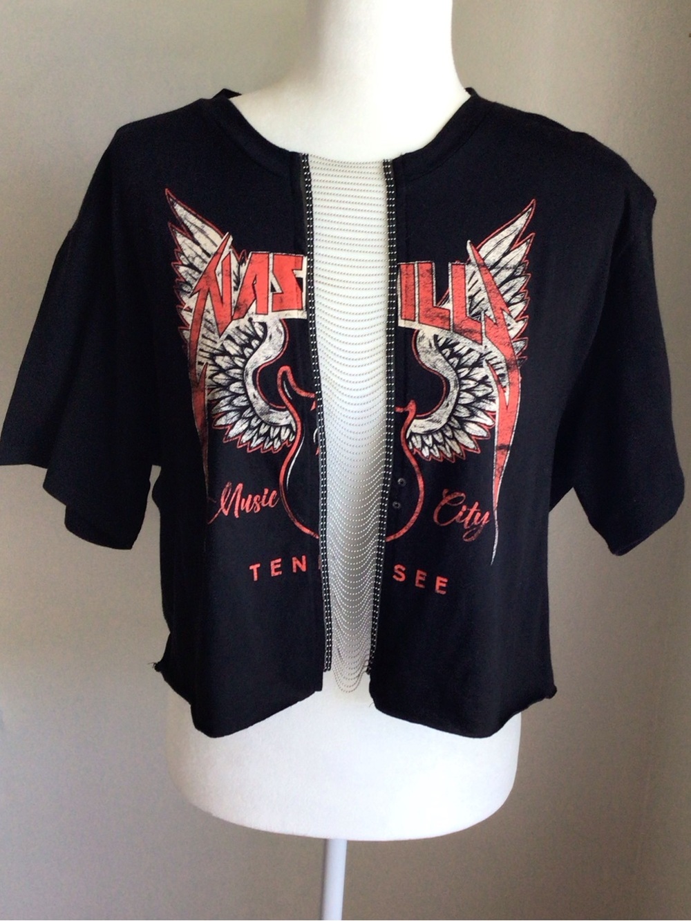 OG Organic Generation Nashville Graphic Cropped Tee